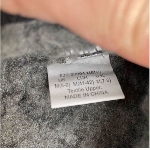 Levi’s Men’s Moccasin Slippers M 8-9 New without tags - Picture 7 of 8